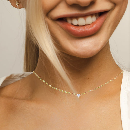 Illuminess™ Gold Vermeil Trillion Necklace