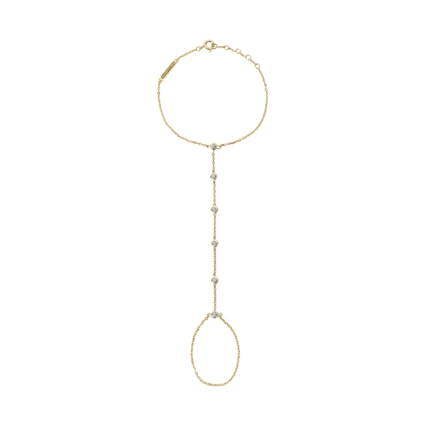 Illuminess™ Premium Gold Vermeil Sparkle Hand Chain