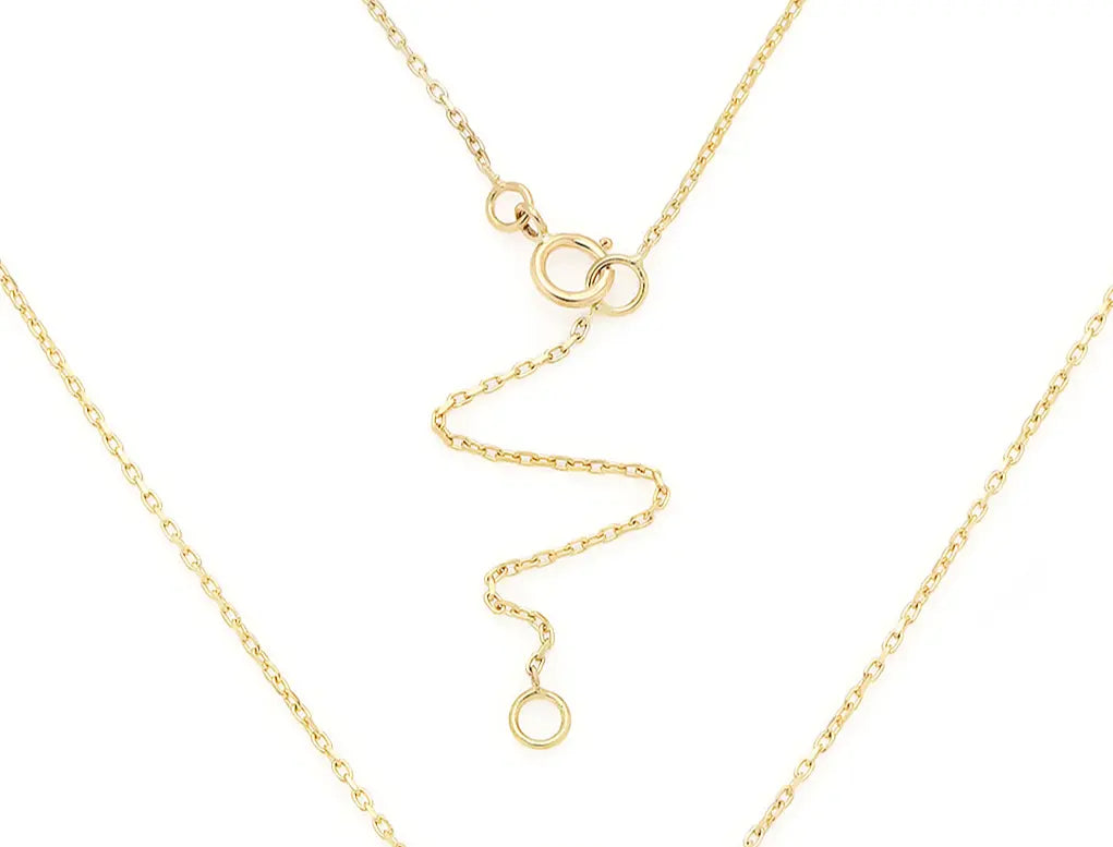 Loves Frequency™ 18K Mother of Pearl Diamond Pendant image 3