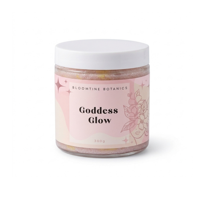 Indulgent Goddess Glow Foaming Scrub - Coconut Vanilla BLOOMTINE
