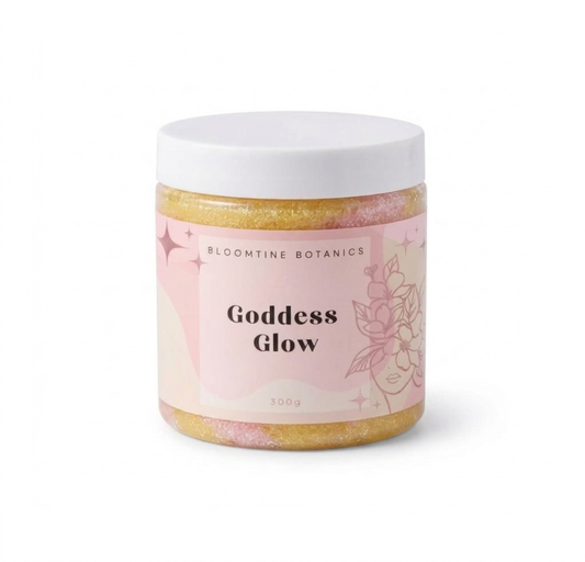 Luxurious Goddess Glow Foaming Scrub - Lavender Vanilla BLOOMTINE